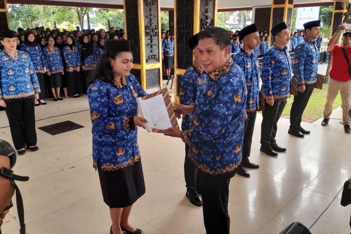 Pemkot Ambon resmi angkat  914 CPNS hasil seleksi 2024