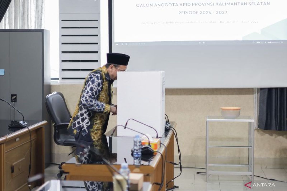 Pemilihan calon Komisioner KPID Kalsel gunakan sistem pemungutan suara