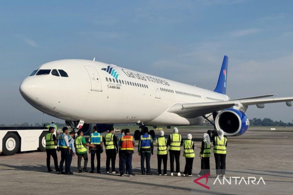 Garuda Indonesia  selesaikan pemberangkatan JCH Sumut ke Tanah Suci