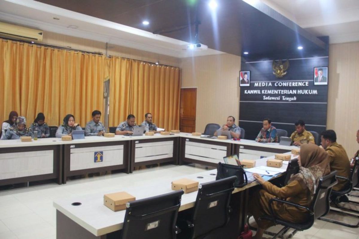 Kemenkum Sulteng fasilitasi harmonisasi empat Ranperkada Morowali