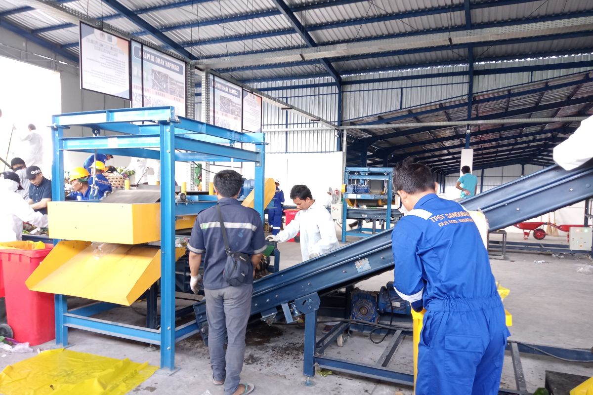 Kapasitas sampah di TPST Modern Mataram maksimal 40 ton