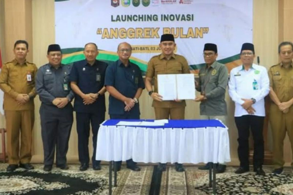 Bupati H Rahmat Trianto luncurkan inovasi Anggrek Bulan