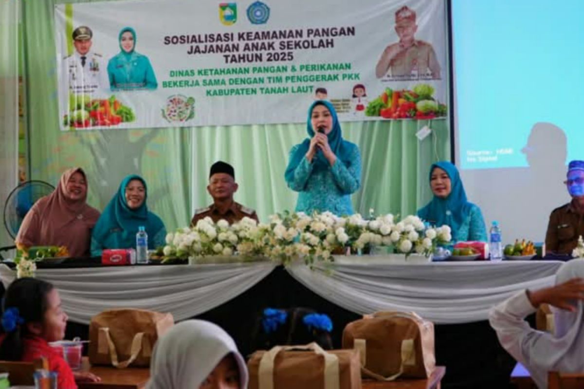 Ketua TP-PKK Tanah Laut tekankan pentingnya edukasi keamanan jajanan anak