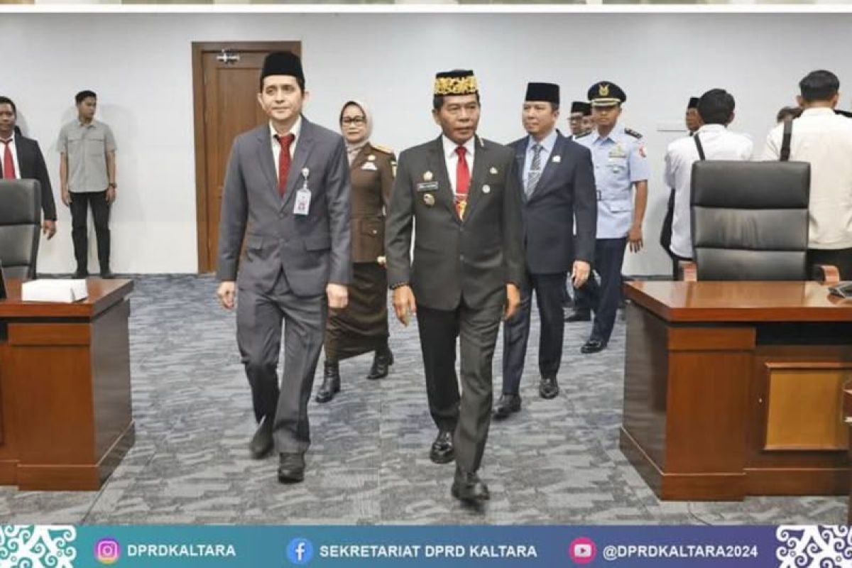 DPRD Kaltara Rapat Paripurna Penyampaian Laporan Hasil Pemeriksaan BPK RI