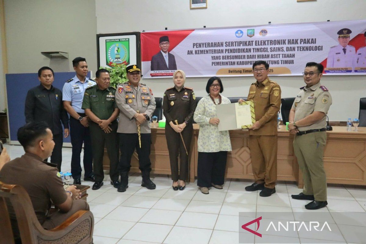 Pemkab Belitung Timur siapkan lahan 25 hektare bangun SMA Garuda