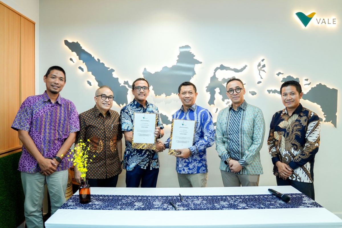 Vale dan AMM kerja sama operasional tambang nikel Bahodopi 1 Sulteng