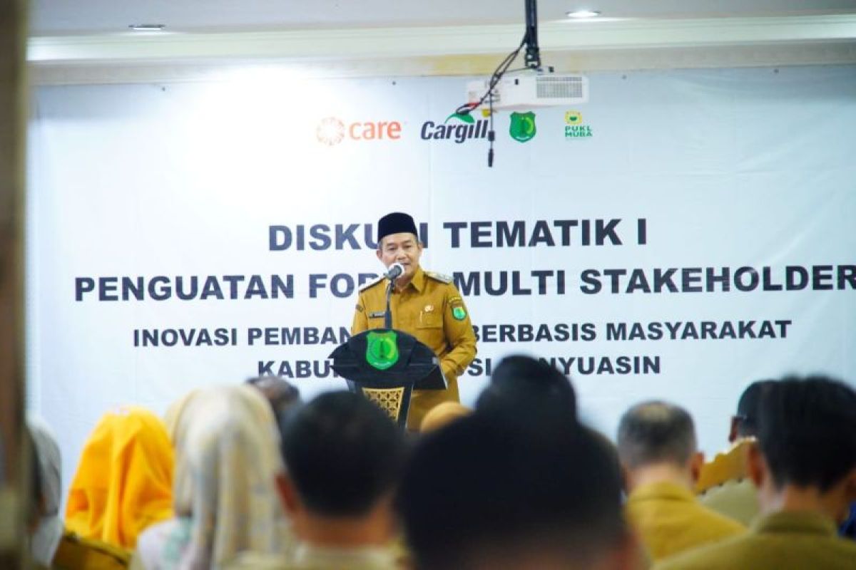 Wabup Muba Rohman buka diskusi "Perkuat Kolaborasi Multipihak untuk Pembangunan Berkelanjutan"