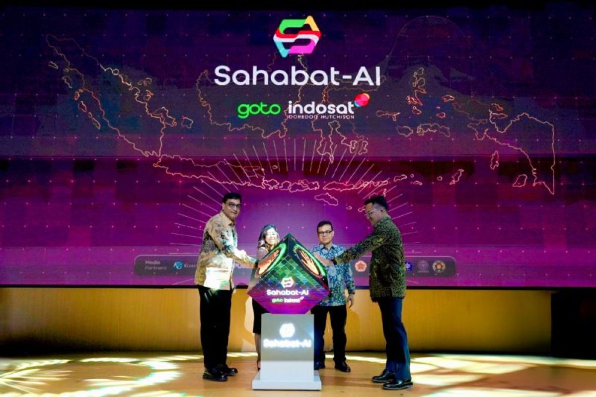 Indosat dan GoTo luncurkan Sahabat-AI dilengkapi layanan chat multibahasa