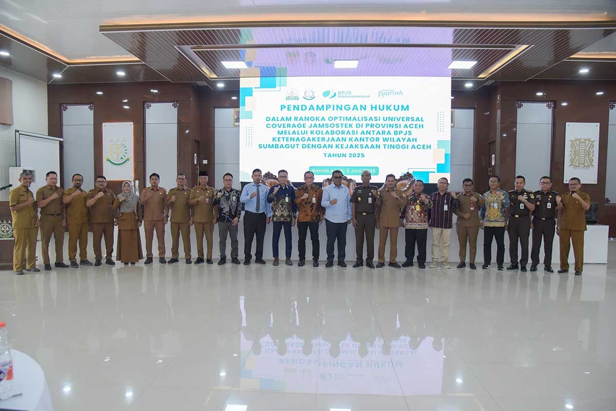 Kejati Aceh luncurkan program rencana aksi perlindungan hukum pekerja, begini manfaatnya