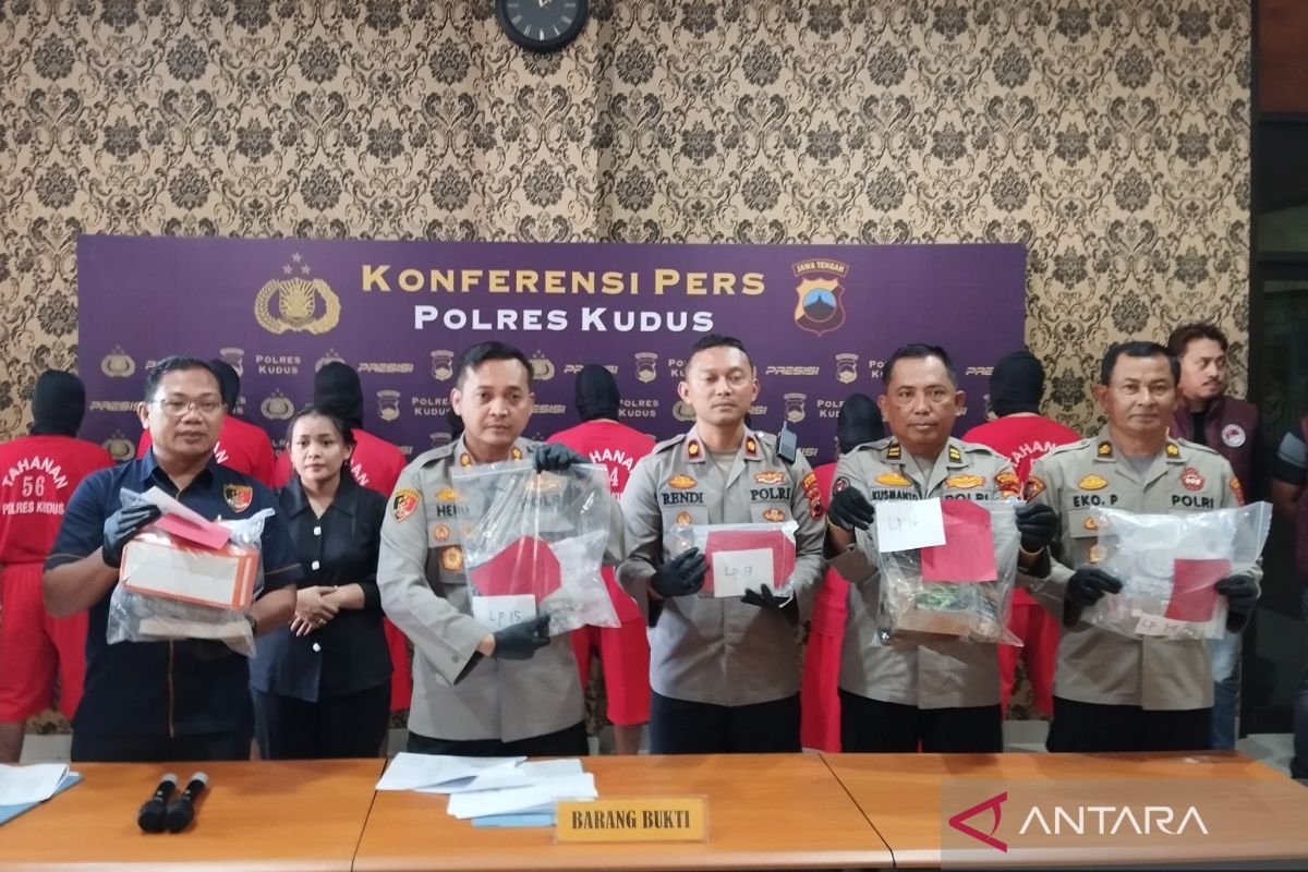 Polres Kudus  ungkap enam kasus penyalahgunaan narkoba