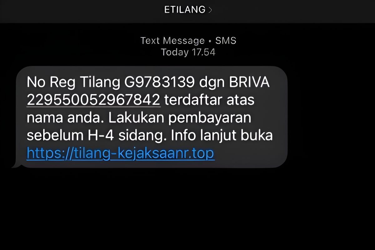 Waspadai modus penipuan tautan tilang atas nama Kejaksaan