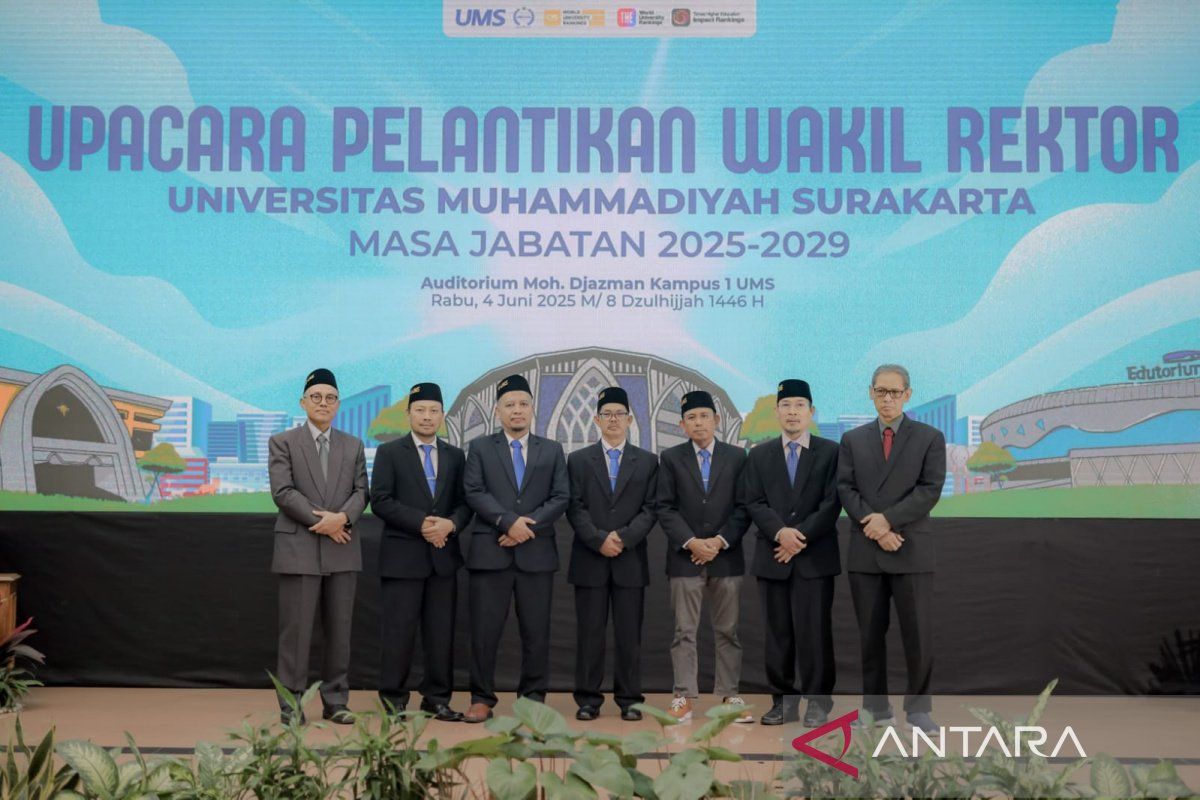 UMS lantik lima Wakil Rektor menuju universitas berdampak