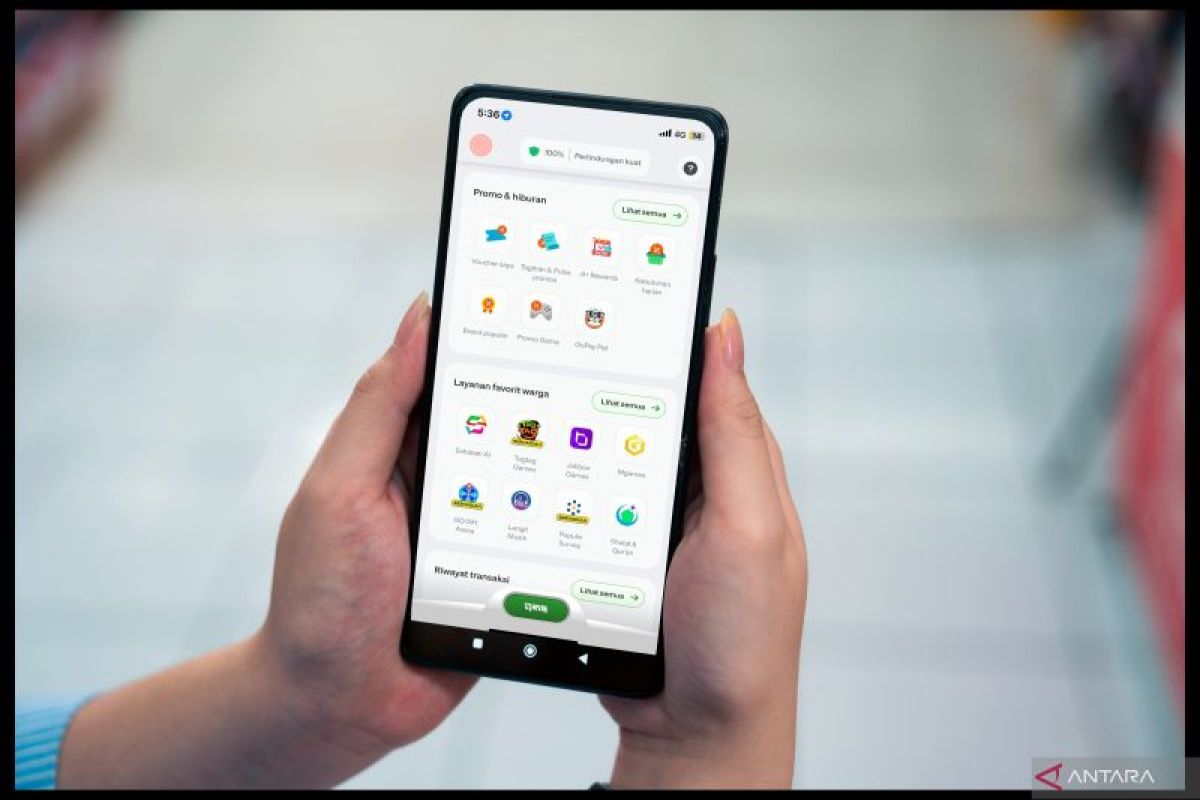 Aplikasi GoPay didukung layanan Sahabat-AI
