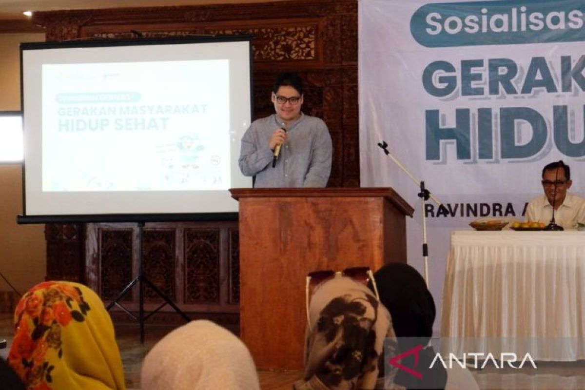 Kemenkes dan Anggota DPR Ravindra Airlangga sosialisasikan Germas di Bogor