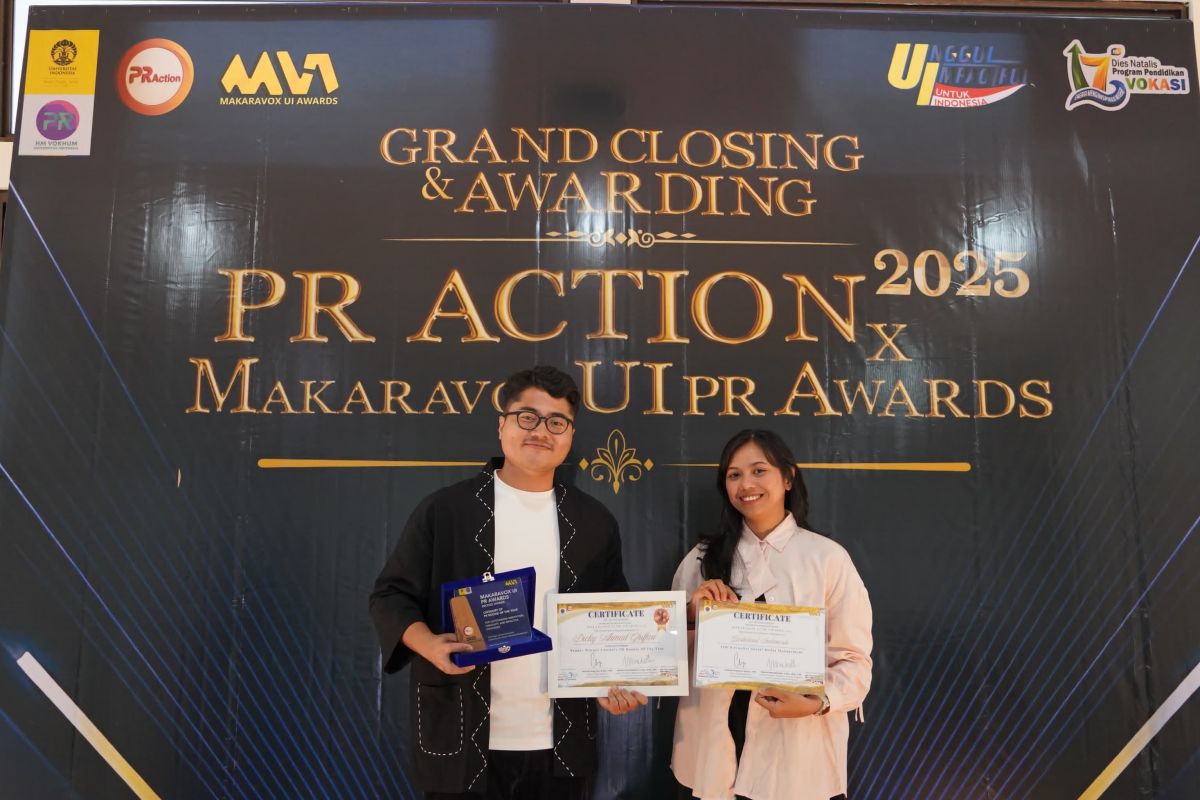 Gushcloud Indonesia raih 2 penghargaan di Makaravox UI PR Awards 2025