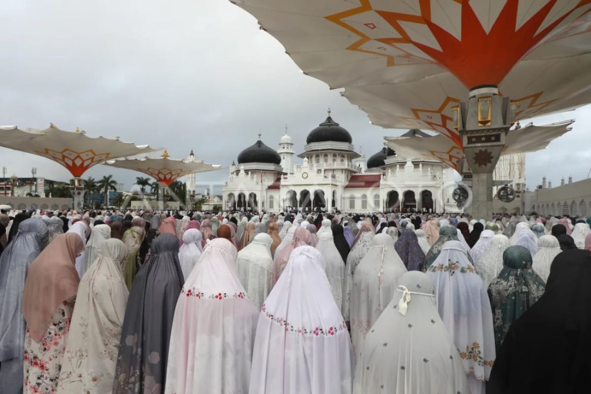 Pemerintah Aceh pusatkan shalat Idul Adha di Masjid Raya Baiturrahman
