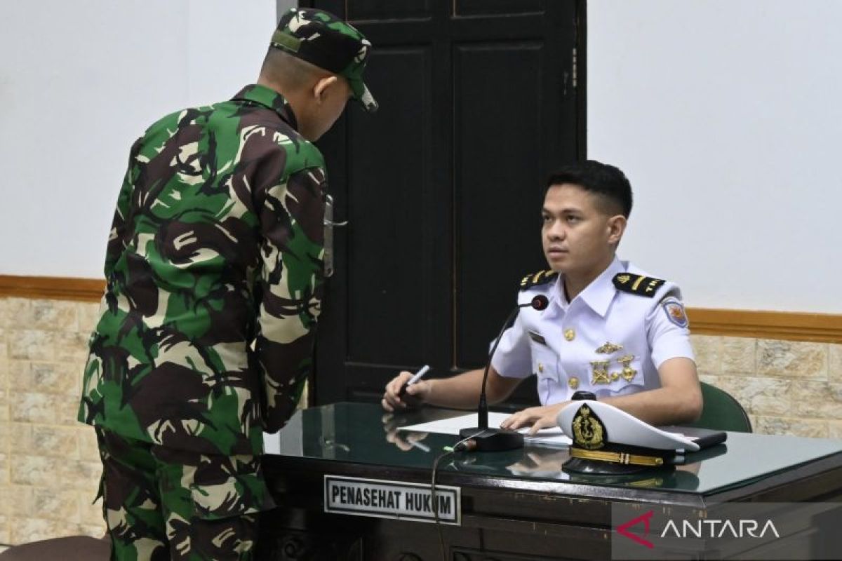 Prajurit TNI AL bunuh jurnalis di Kalsel ajukan pledoi
