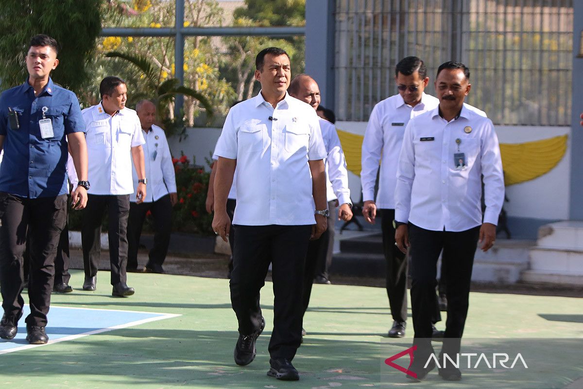 FOTO - Wamen Imipas kunjungi Lapas Aceh