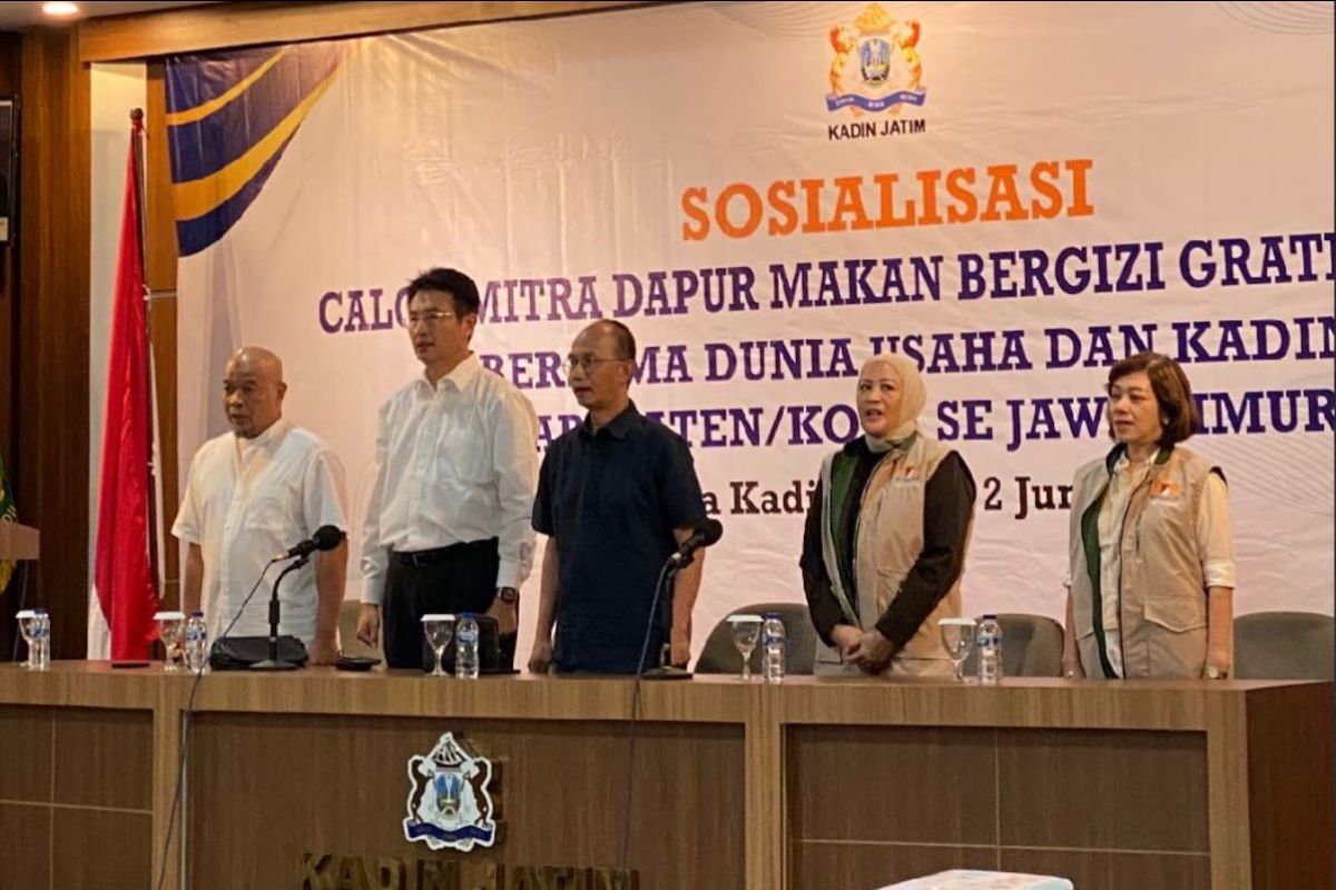 Kadin Jatim target 150 titik dapur untuk dukung program MBG