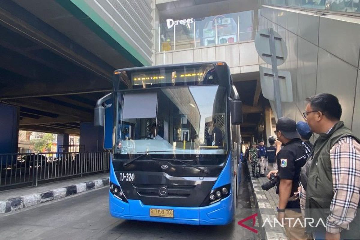 11 titik pemberhentian Transjabodetabek rute Sawangan-Lebak Bulus