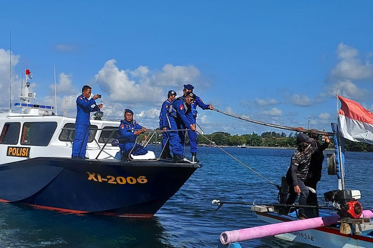 Polres Jembrana jamin Selat Bali aman dengan patroli rutin