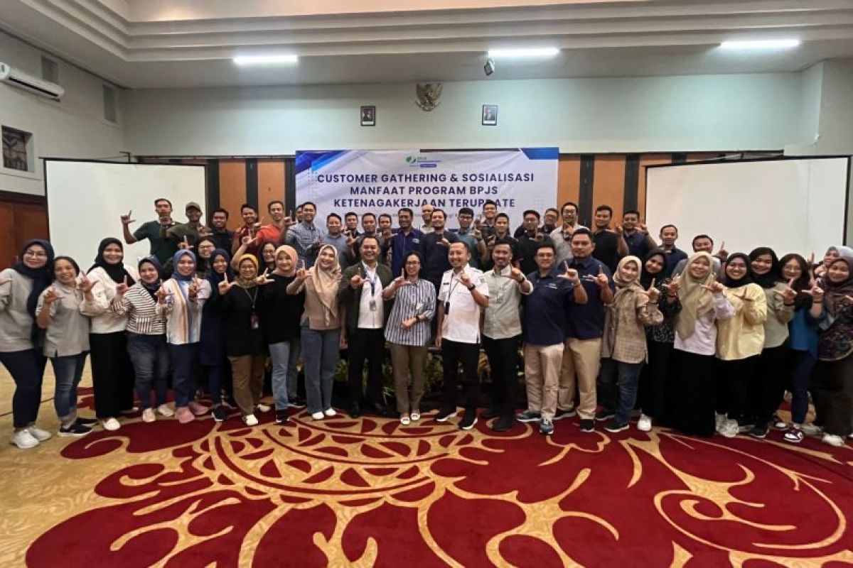 BPJS Ketenagakerjaan Perak sosialisasi manfaat program