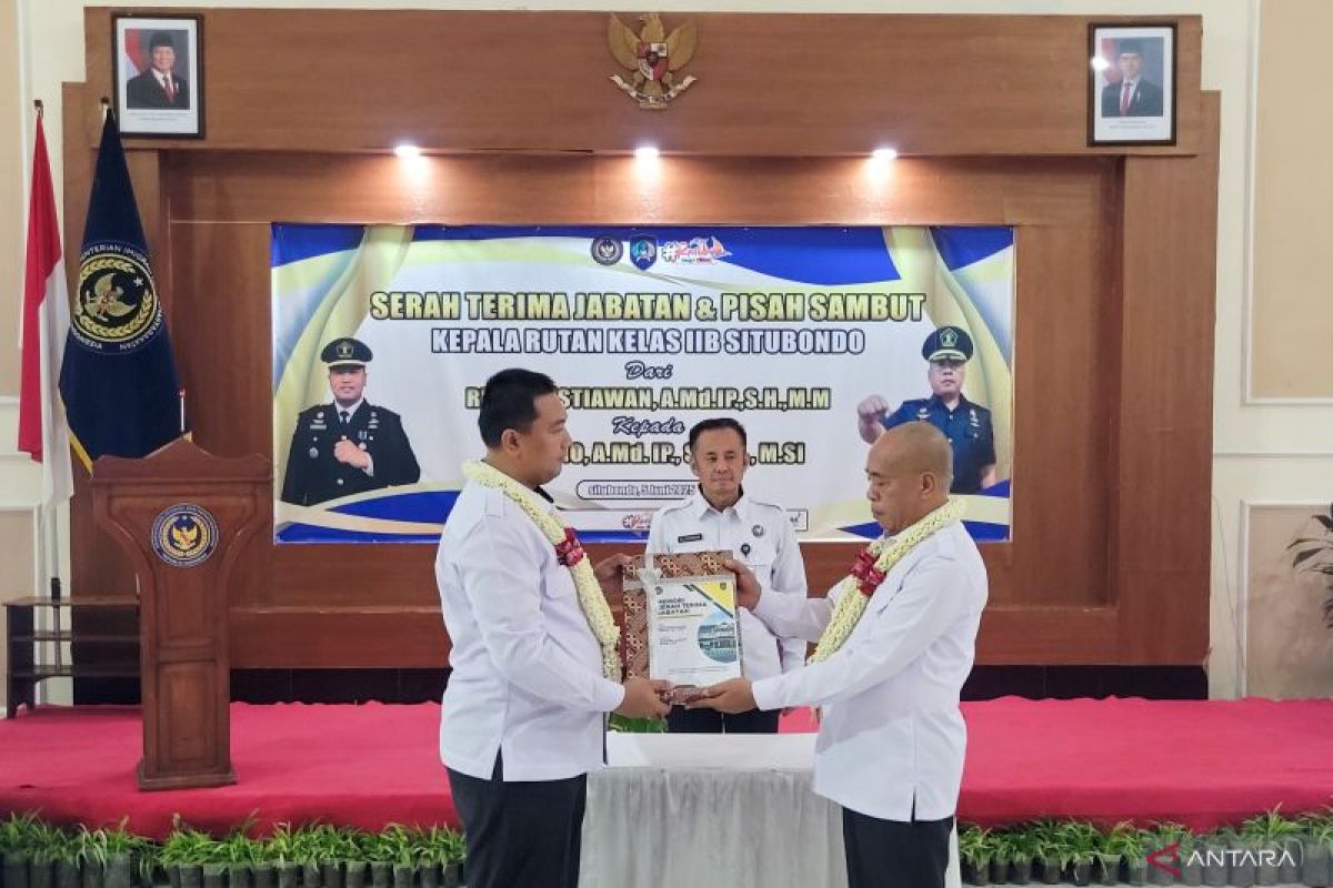 Suwono jabat Kepala Rutan Situbondo, gantikan Rudi Kristiawan