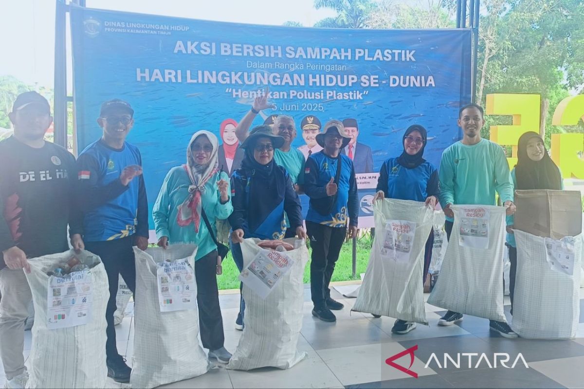 Kaltim tekankan cerdas kelola sampah plastik  di Hari Lingkungan Hidup