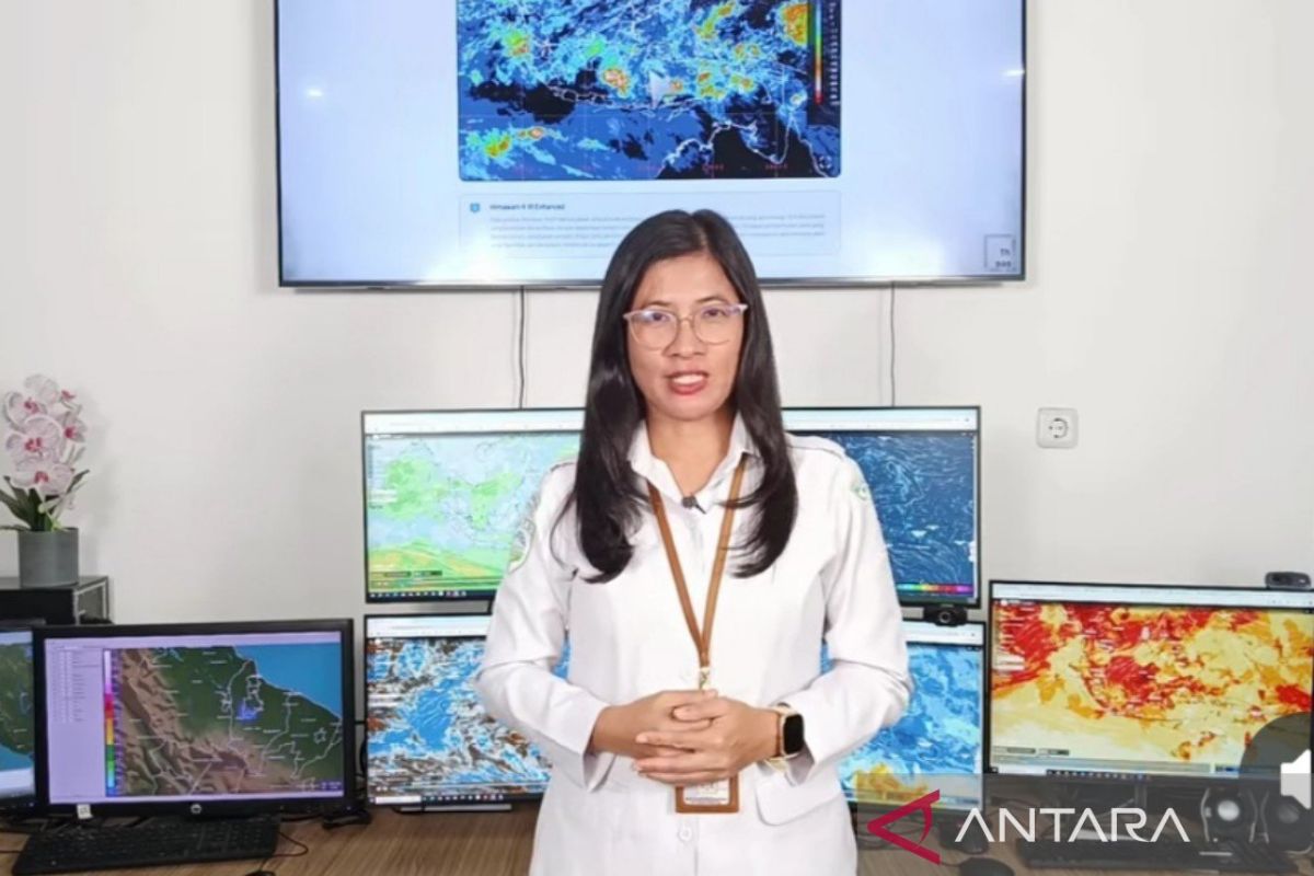 Jakarta berpotensi hujan ringan pada siang dan sore