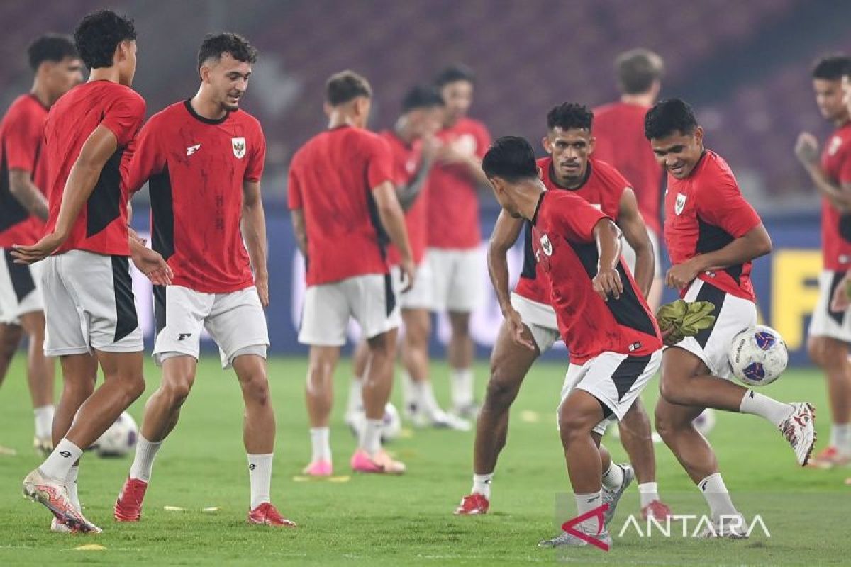 Susunan Pemain Indonesia: Kambuaya, Egy, Yakob starter lawan China