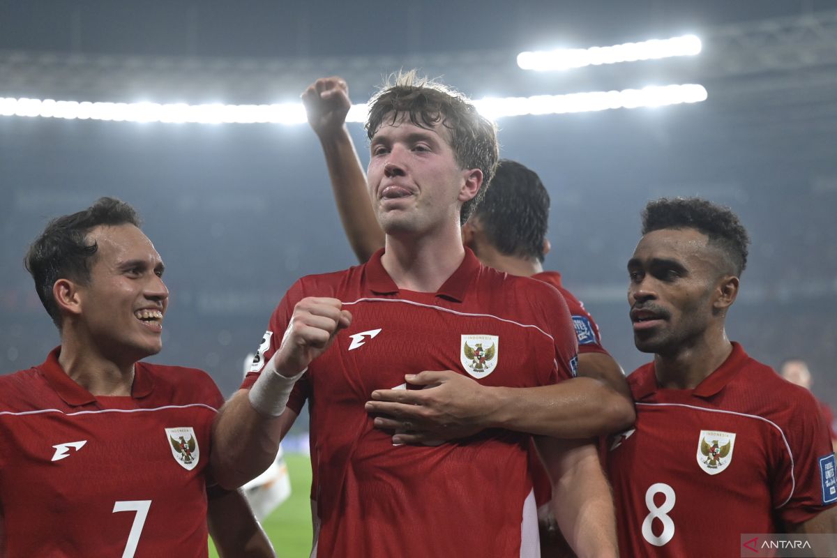 Kualifikasi Piala Dunia 2026 - Indonesia unggul 1-0 lawan China di babak pertama