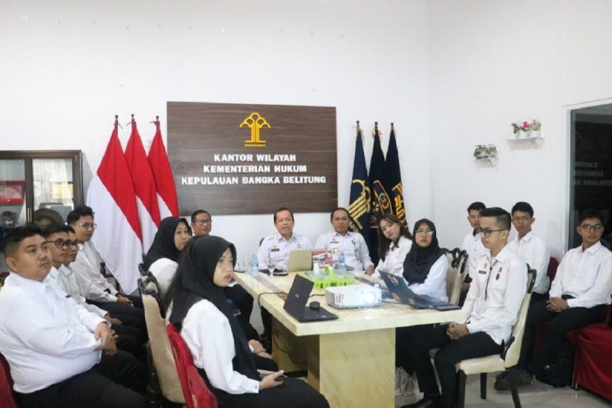 13 CPNS Kanwil Kemenkum Babel ikuti orientasi