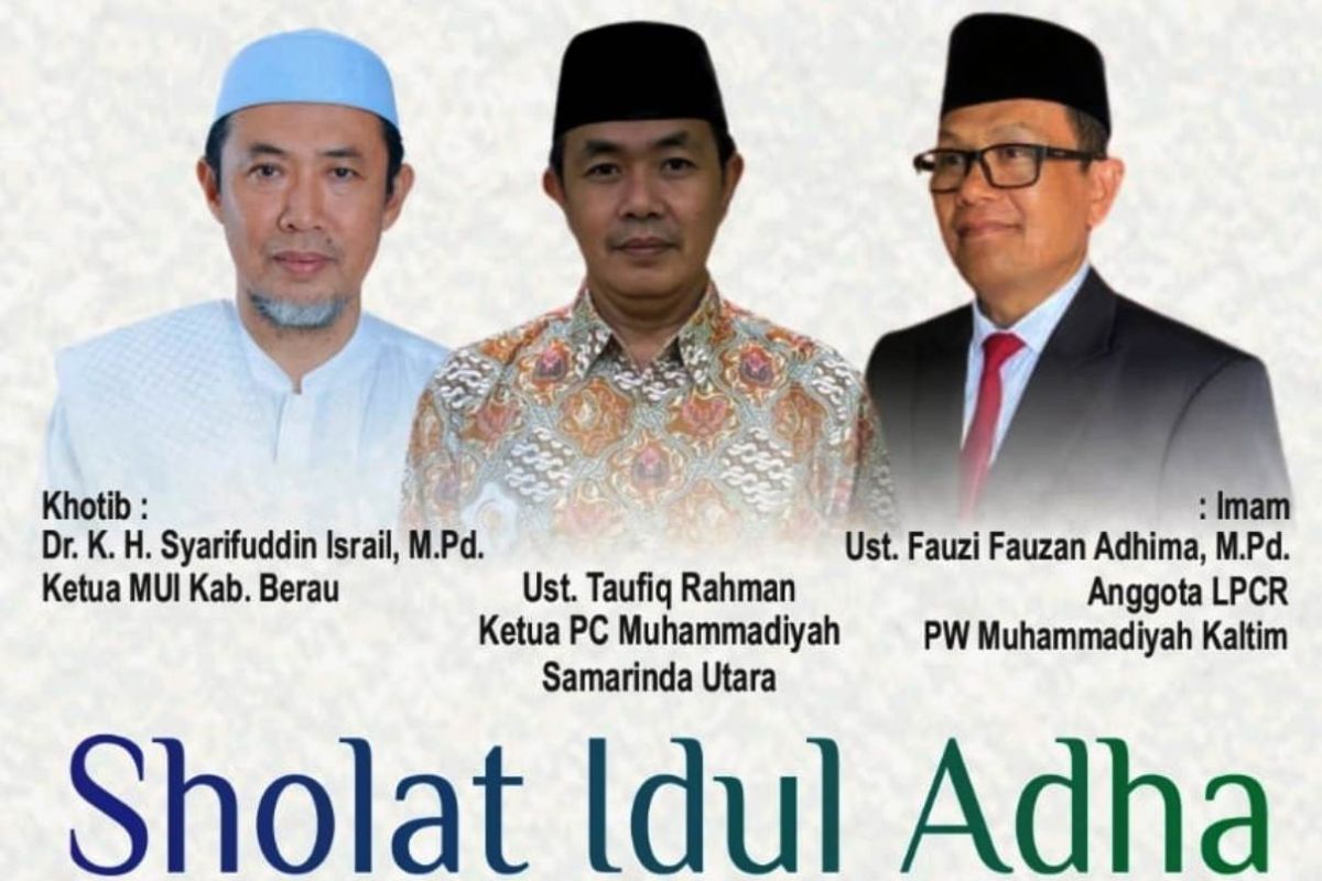 Muhammadiyah Kaltim siapkan 74 lokasi Shalat Idul Adha 1446 H