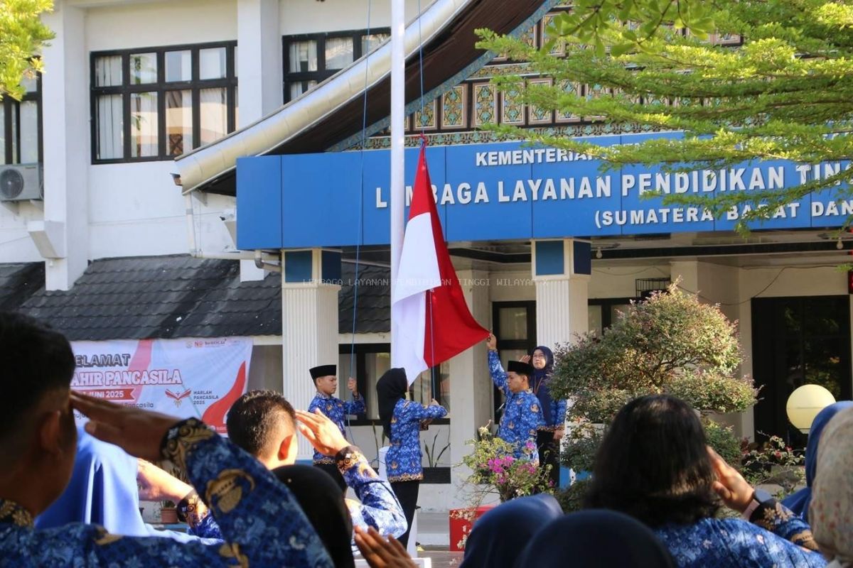 LLDIKTI Wilayah X Peringati Hari lahir Pancasila 2025