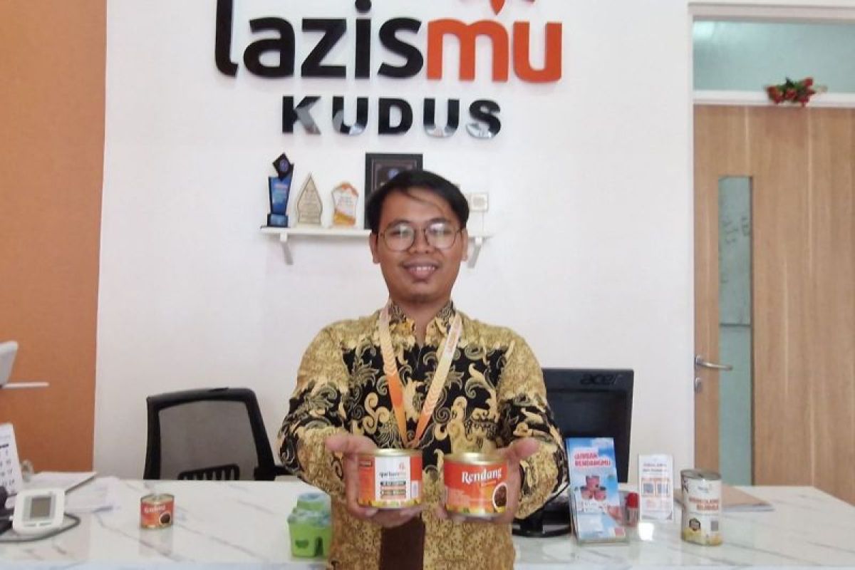 Lazismu tawarkan daging kurban dalam bentuk olahan rendang kemasan