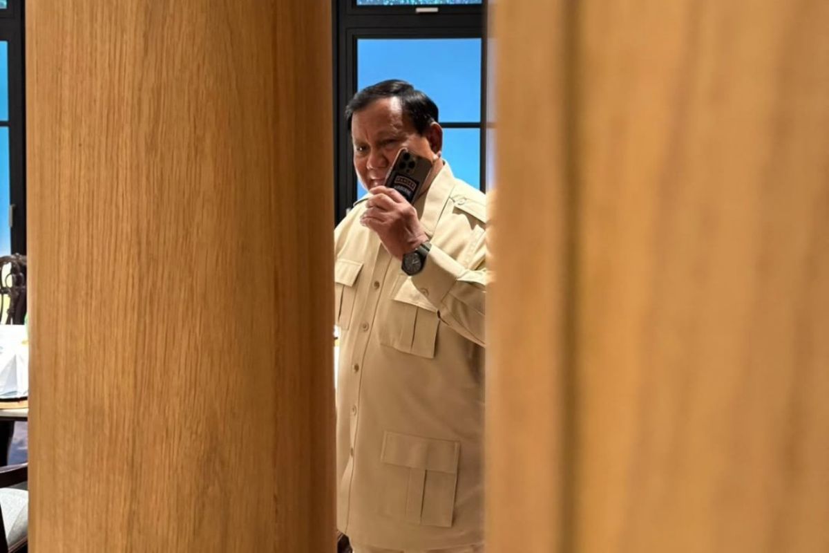 Ucapan Selamat Idul Adha dari Erdogan kepada Prabowo