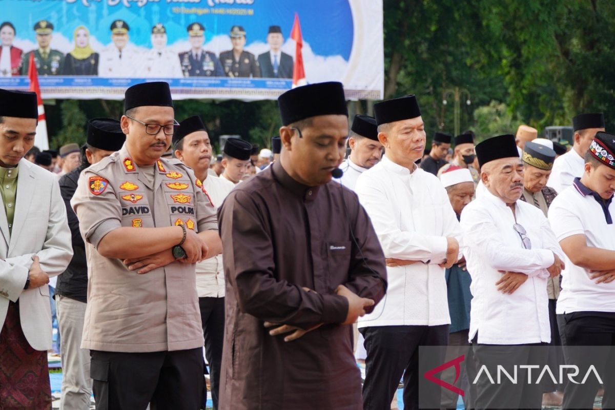 Kapolres Langkat : Keikhlasan dan pengorbanan  semangat inti dari Idul Adha
