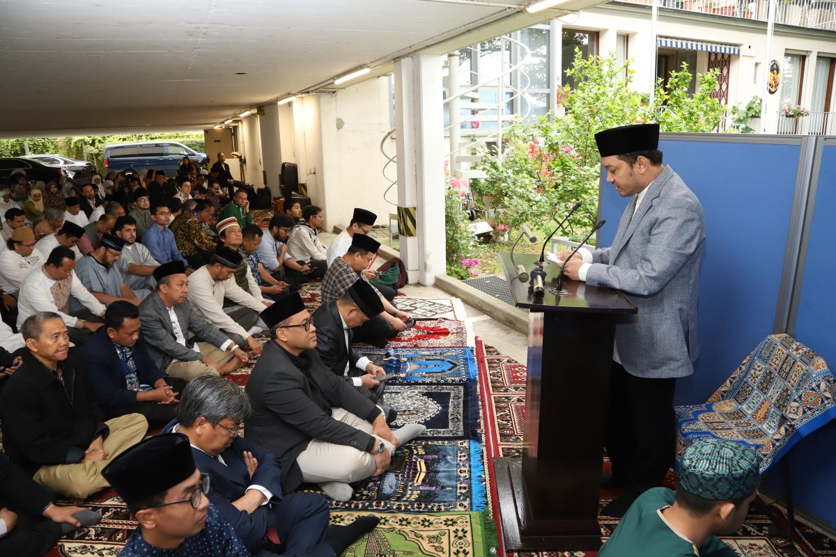 PTRI Jenewa rayakan Idul Adha bersama masyarakat Muslim Indonesia, WNA