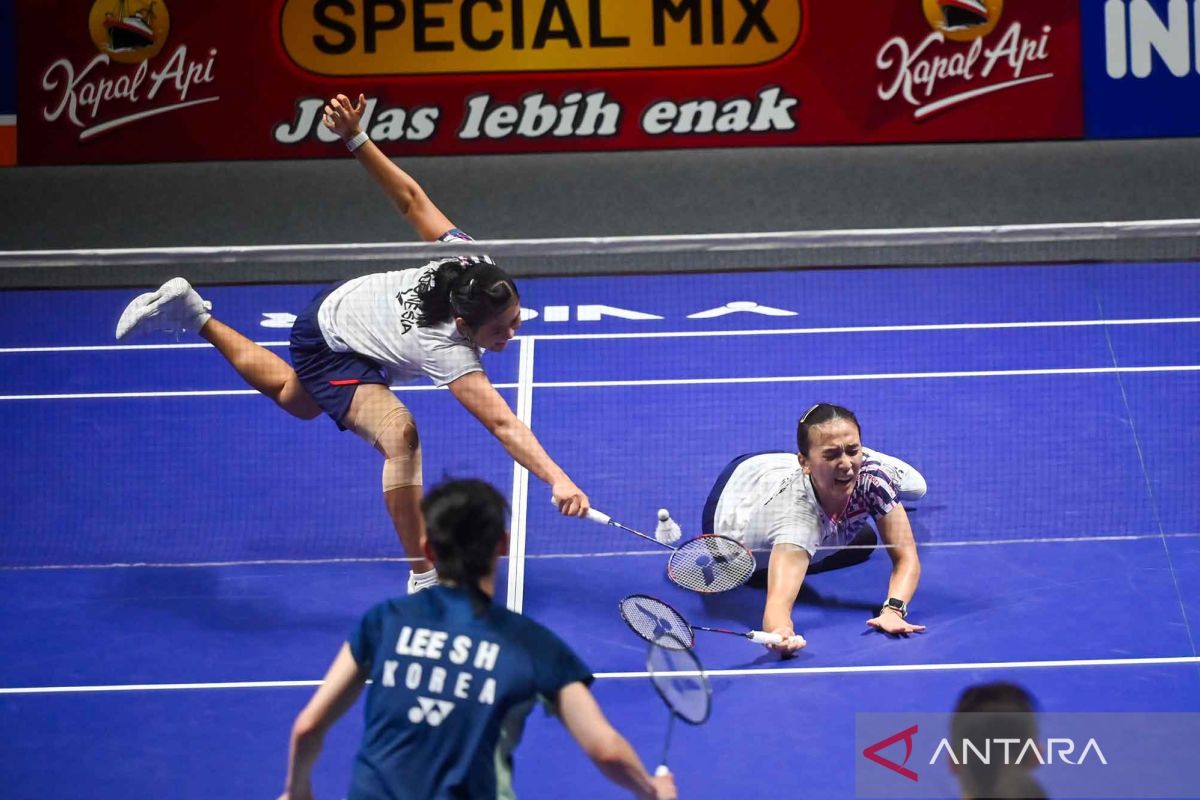 Ganda putra jadi tambatan setelah Ana/Tiwi juga tumbang