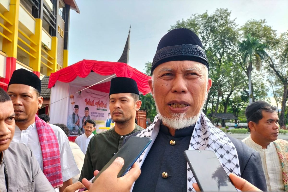 Pemprov Sumbar kurbankan 68 ekor sapi saat Idul Adha