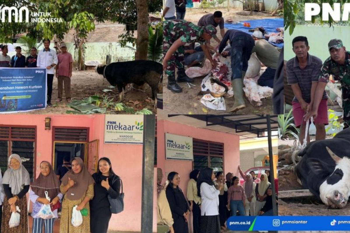 PNM teruskan bentuk syukur HUT ke-26 lewat sedekah kurban di 26 titik