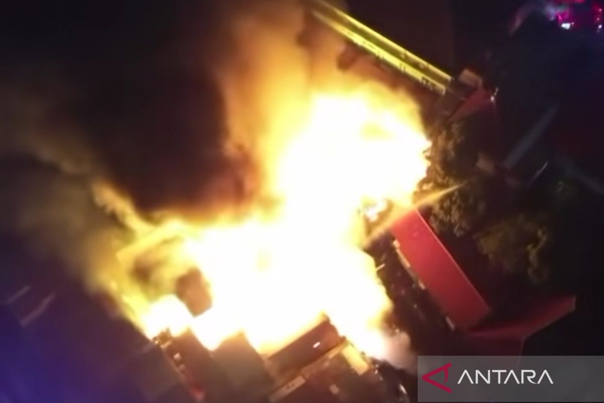 Kebakaran pabrik lilin di Tamansari, tidak ada korban jiwa