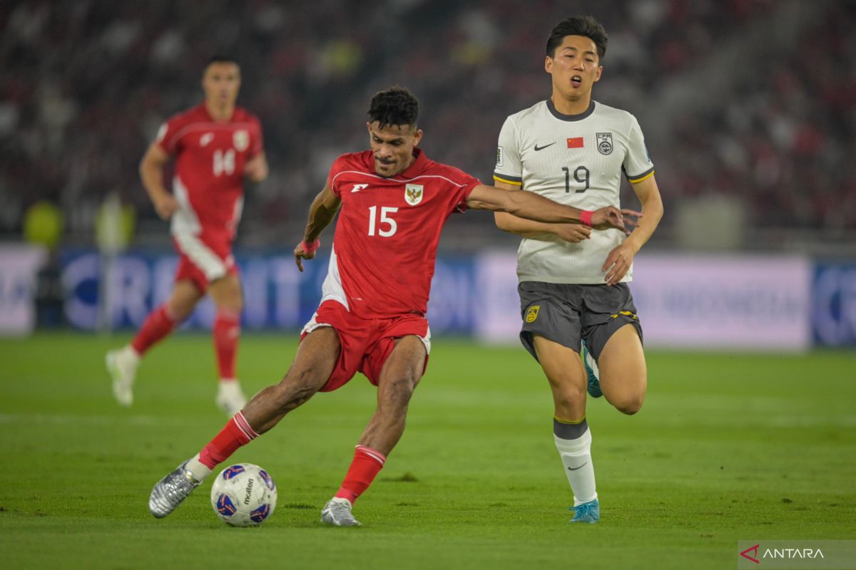 Kluivert puji Ricky Kambuaya bermain fantastis saat lawan China