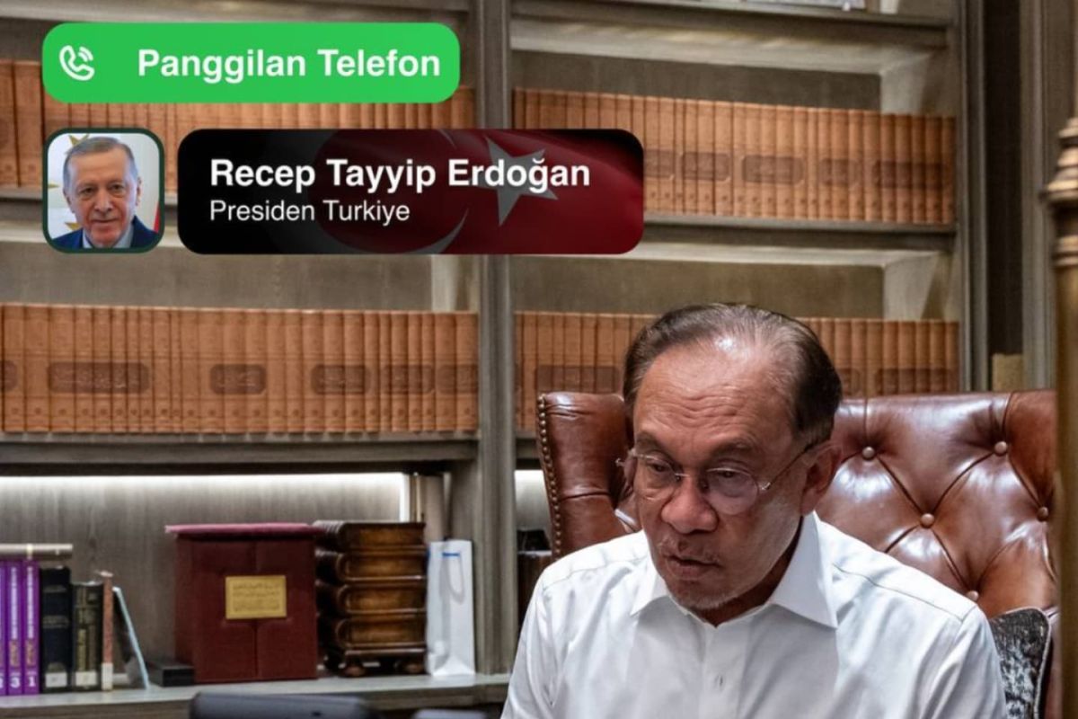 Anwar Ibrahim puji konsistensi Erdogan bela Palestina