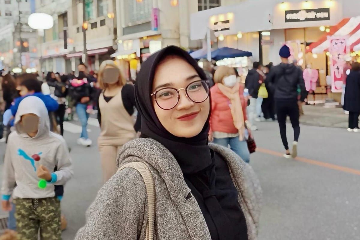Dari magang, Andini alumni Sekolah Vokasi Undip kini bekerja di Jepang