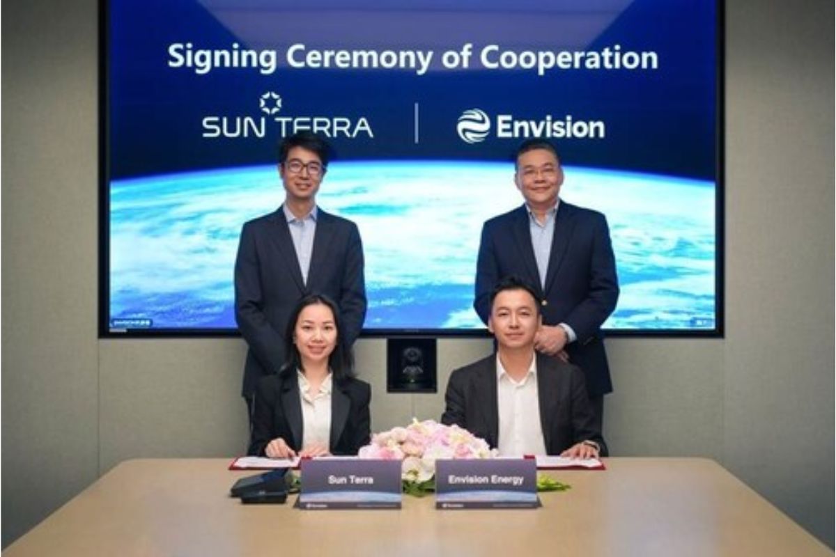 Envision Energy Berkolaborasi dengan SUN Terra, Bangun Ekosistem Penyimpanan Energi yang Mencakup Seluruh Nilai Industri