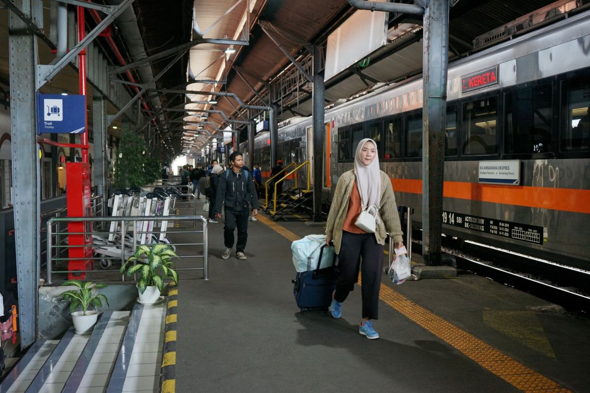 KAI: Penumpang  tinggalkan Semarang dominasi perjalanan libur Idul Adha
