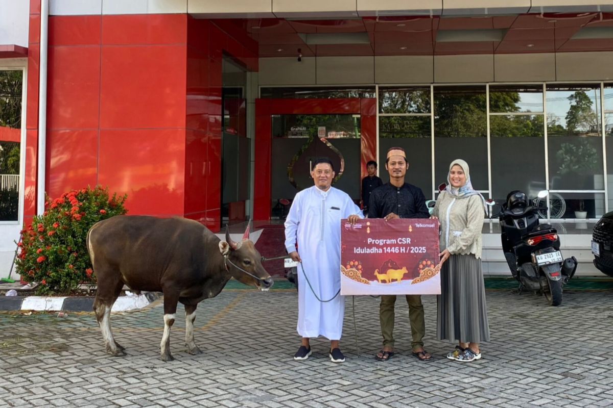 Telkomsel Bagikan Hewan Kurban ke Lebih dari 600 Titik Prioritas di Seluruh Penjuru Indonesia