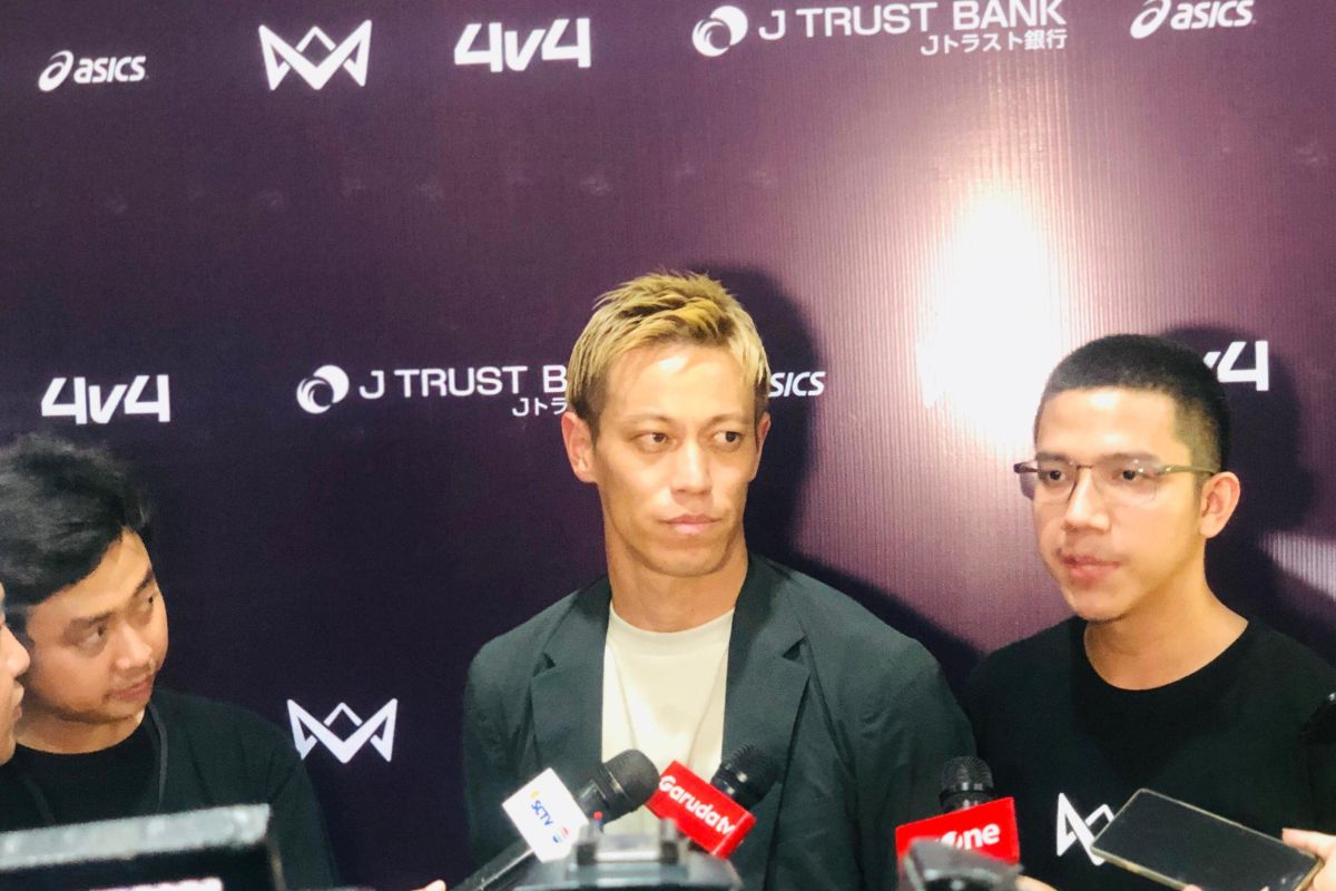 Keisuke Honda sebut Jepang harus mengalahkan Indonesia
