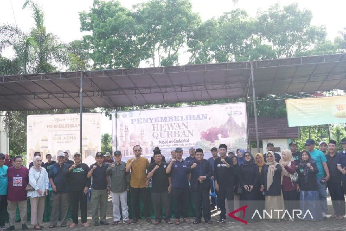 UIN STS Jambi sembelih 25 hewan kurban